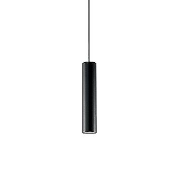 Ideal Lux Sospensione moderna Deva 1 luce LED integrato nero alluminio Ideal Lux Sospensione moderna Deva 1 luce LED integrato nero alluminio