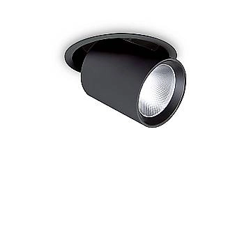 Ideal Lux Faretto moderno Nova 1 luce LED integrato nero vetro metallo Ideal Lux Faretto moderno Nova 1 luce LED integrato nero vetro metallo