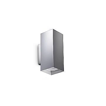 Ideal Lux Applique Moderna Look 2 Luci GU10 Cromo Alluminio Vetro