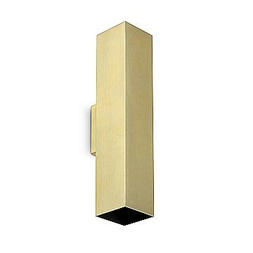 Ideal Lux Applique moderna Look 2 luci GU10 ottone alluminio vetro