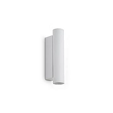 Ideal Lux Applique moderna Look 2 luci LED integrato bianco vetro metallo