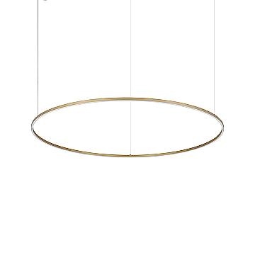 Ideal Lux Sospensione Moderna ORACLE 1 luce LED integrato ottone alluminio Ideal Lux Sospensione Moderna ORACLE 1 luce LED integrato ottone alluminio
