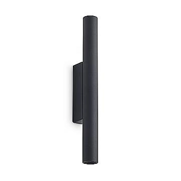 Ideal Lux Applique Moderna Look 2 Luci LED Integrato Nero Vetro Metallo