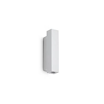 Ideal Lux Applique moderna Look 2 luci LED integrato bianco vetro metallo