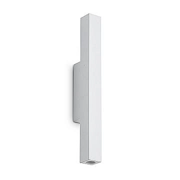 Ideal Lux Applique moderna Look 2 luci LED integrato bianco vetro metallo