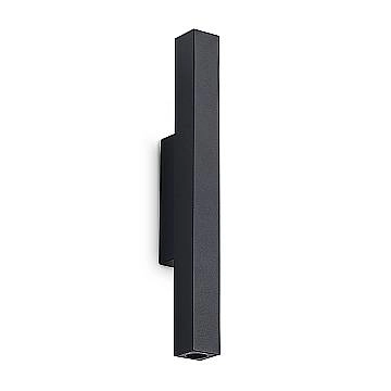 Ideal Lux Applique moderna Look 2 luci LED integrato nero vetro metallo