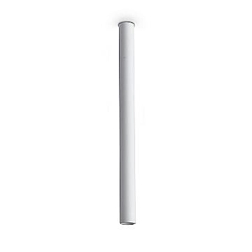 Ideal Lux Plafoniera Look 1 Luce LED Integrato Bianca 4000K bianco vetro metallo