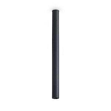 Ideal Lux Plafoniera moderna Look 1 luce LED integrato nero vetro metallo