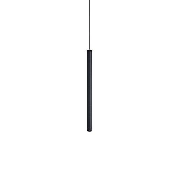 Ideal Lux Sospensione Look 1 luce LED integrato nero vetro metallo
