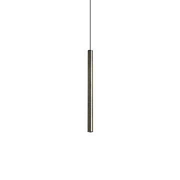 Ideal Lux Sospensione Look 1 luce LED integrato ottone vetro metallo