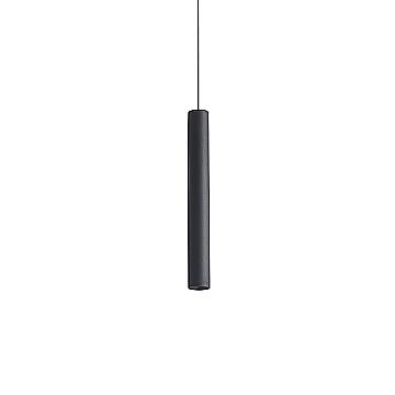 Ideal Lux Sospensione Look 1 luce LED integrato nero vetro metallo