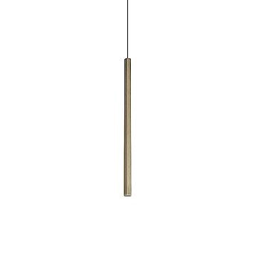 Ideal Lux Sospensione Look 1 luce LED integrato ottone vetro metallo