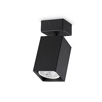 Ideal Lux Applique moderna DYNAMITE 1 luce GU10 nero metallo