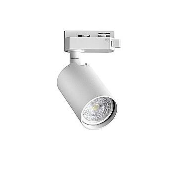 Faretto A Binario Dynamite 1 Luce Gu10 Bianco