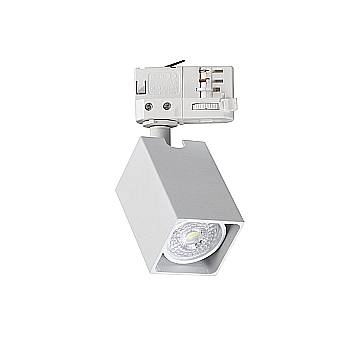 Ideal Lux Faretto design DYNAMITE 1 luce GU10 bianco metallo