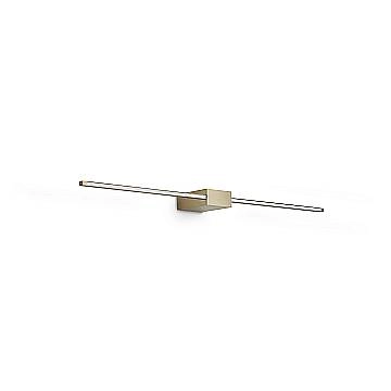 Ideal Lux Applique moderna Essence 1 luce LED integrato ottone metallo