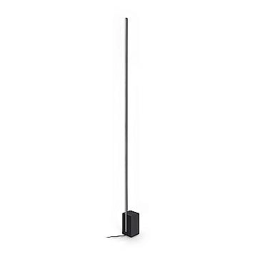 Ideal Lux lampada da terra moderna Essence 1 luce LED integrato nero metallo