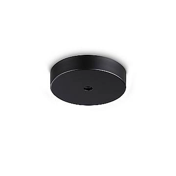 Ideal Lux Rosone 1 luce Nero Alluminio Vetro Mapa