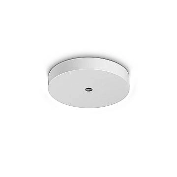 Ideal Lux Plafoniera moderna Mapa 1 luce E27 bianca alluminio vetro