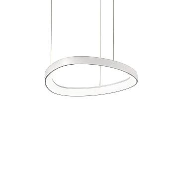 Ideal Lux Sospensione Gemini 1 luce LED integrato bianco metallo Ideal Lux Sospensione Gemini 1 luce LED integrato bianco metallo