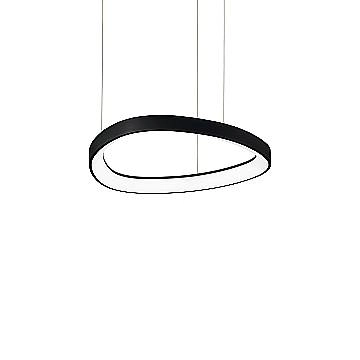 Ideal Lux Sospensione Moderna Gemini 1 luce LED integrato nero metallo Ideal Lux Sospensione Moderna Gemini 1 luce LED integrato nero metallo