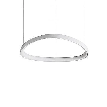 Ideal Lux Sospensione Moderna Gemini 1 luce LED integrato bianco metallo Ideal Lux Sospensione Moderna Gemini 1 luce LED integrato bianco metallo