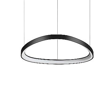 Ideal Lux Sospensione Moderna Gemini 1 Luce LED Integrato Nero Metallo Ideal Lux Sospensione Moderna Gemini 1 Luce LED Integrato Nero Metallo