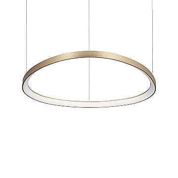 Ideal Lux Sospensione Moderna Gemini 1 luce LED integrato ottone metallo Ideal Lux Sospensione Moderna Gemini 1 luce LED integrato ottone metallo