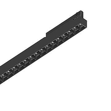 Faretto Binario Display 1 Luce Led Integrato Nero 14W