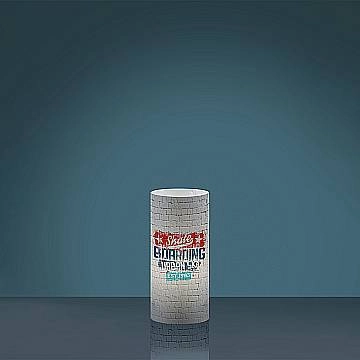 Lampada Da Scrivania Moderna Decolight Polilux ® Grafica Urban 1 Luce E27