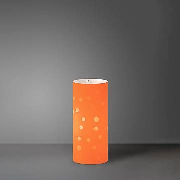 Lampada Da Scrivania-Ufficio Moderna Pois Polilux ® Arancione 1 Luce E27