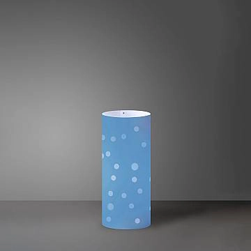 Lampada Da Scrivania-Ufficio Moderna Pois Polilux ® Blu Pastello 1 Luce E27