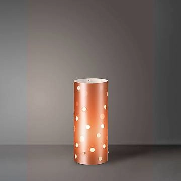 Lampada Da Scrivania-Ufficio Moderna Pois Polilux ® Rame 1 Luce E27