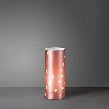 Lampada Da Scrivania-Ufficio Moderna Pois Polilux ® Pink Metal 1 Luce E27