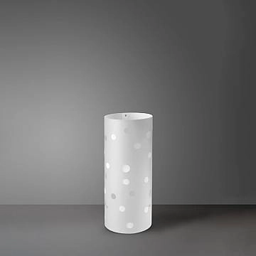 Lampada Da Scrivania-Ufficio Moderna Pois Polilux ® Bianco 1 Luce E27