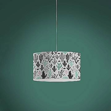 Lampadario Moderno Decolight Polilux ® Grafica Cactus Luci