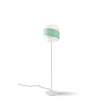 Piantana Moderna Bea Polilux ® Verde Pastello E Metallo 1 Luce E27