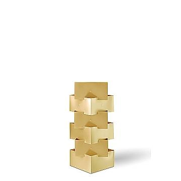 Lampada Da Scrivania-Ufficio Moderna Building Polilux ® New Gold 1 Luce E27