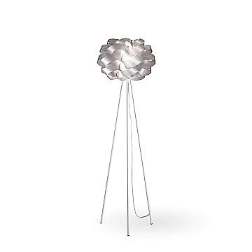 Piantana Moderna 3 Piedi Cloud Polilux ® Argento E Metallo 1 Luce E27