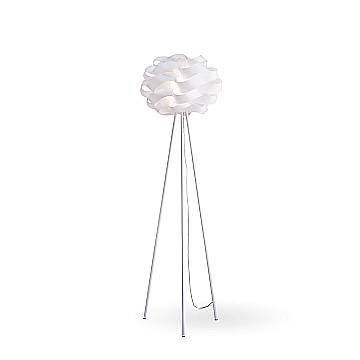 Piantana Moderna 3 Piedi Cloud Polilux ® Bianco E Metallo 1 Luce E27