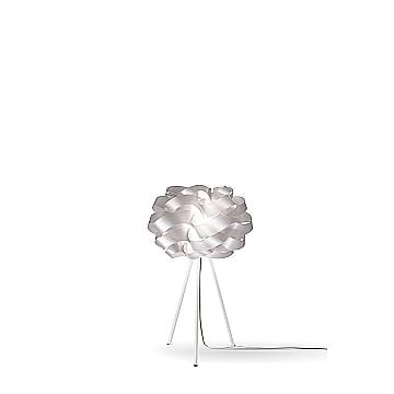 Lampada Da Scrivania Moderna Cloud Polilux ® Argento E Metallo 1 Luce E27