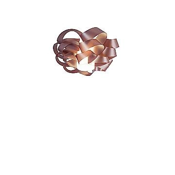 Plafoniera Moderna Cloud Polilux ® Pink Metal 1 Luce E27 D60Cm