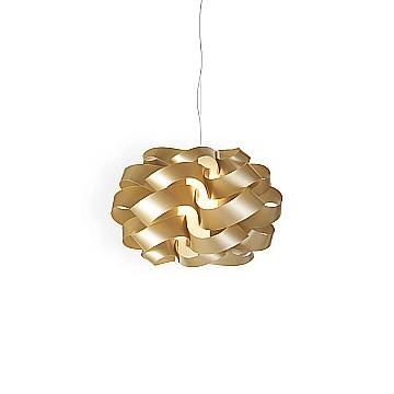 Lampadario Moderno Cloud Polilux ® New Gold E Metallo Cromo 2 Luci E27
