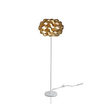 Piantana Moderna Cloud Polilux ® New Gold E Metallo 1 Luce E27