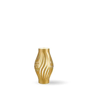 Lampada Da Scrivania-Ufficio Moderna Helios Polilux ® New Gold 1 Luce E27 H40Cm