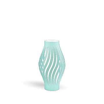 Lampada Da Scrivaniamoderno Helios Polilux ® Verde Pastello 1 Luce E27 H40Cm