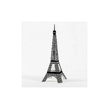 Piantana Moderna Eiffel Polilux ® Nero Print 2 Luci E27