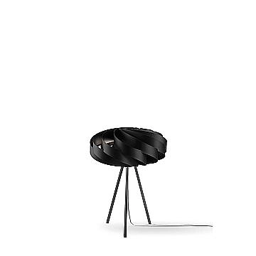 Lampada Da Scrivania-Ufficio Moderna Flat Polilux ® Nero E Metallo 1 Luce E27