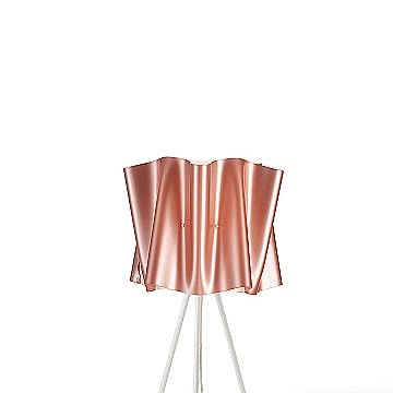 Lampada Da Scrivaniamoderna 3 Piedi Folio Polilux ® Rame E Metallo 1 Luce E27