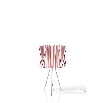 Lampada Da Scrivania Moderna 3 Piedi Folio Polilux ® Pink Metal 1 Luce E27